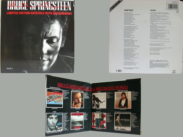 Bruce Springsteen - BRILLIANT DISGUISE / LUCKY MAN
